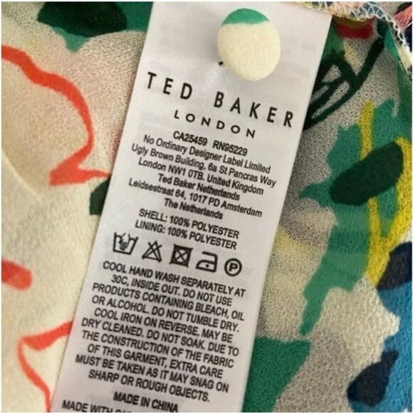 NWOT Ted Baker Kyrie Floral Maxi Dress (Ted Baker 3/ US 8) - Picture 6 of 9